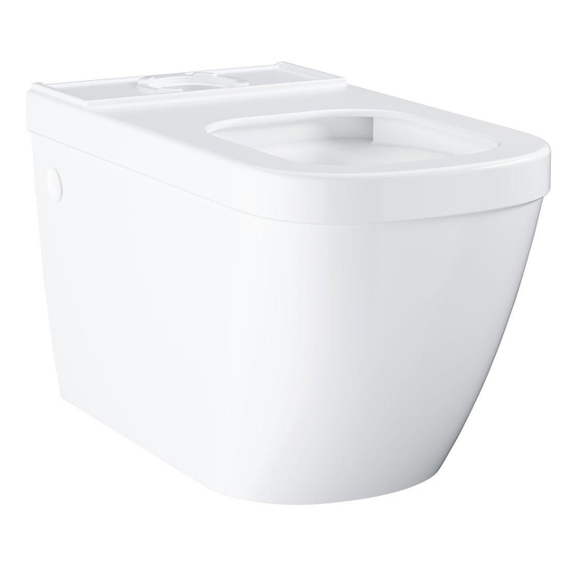 Grohe Euro keramiek staand duobl.closet spoelrandloos zonder reservoir wit 39338000