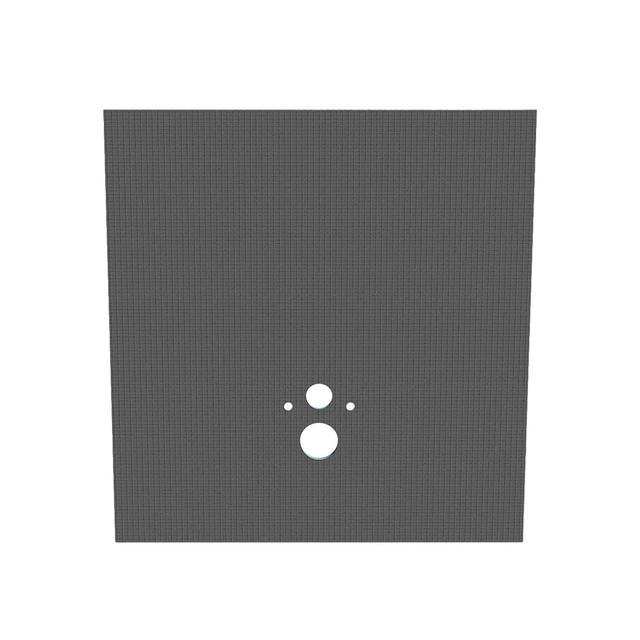 Aloni WC Bouw/Isolatieplaat voor inbouwreservoir - 120x130x2cm - waterdicht - V-Board Xps - grijs 8506021907