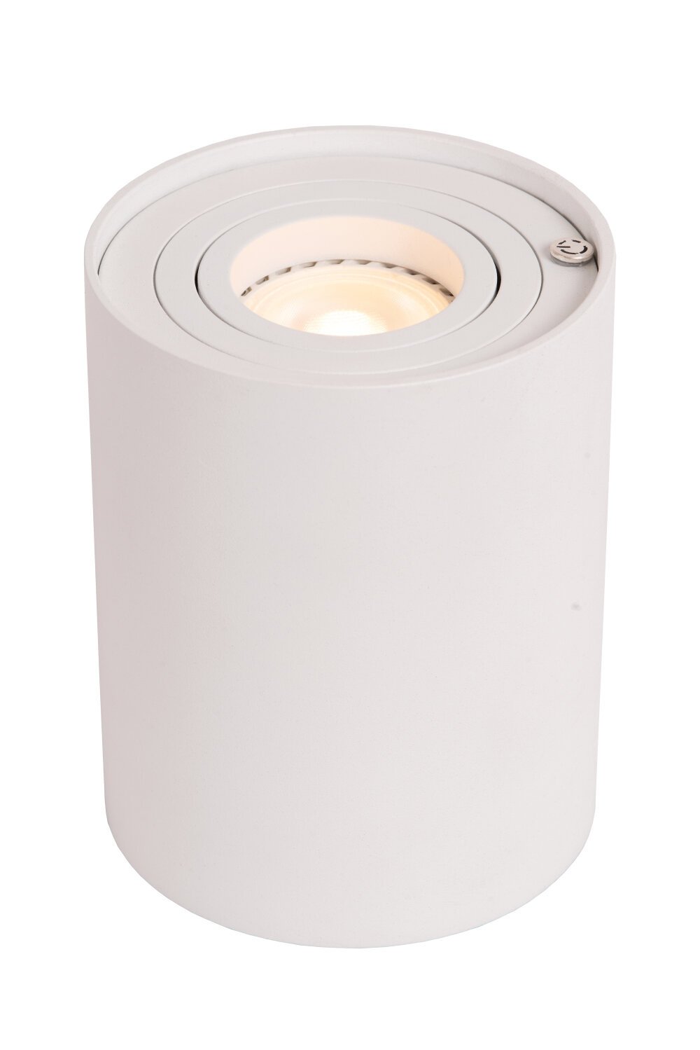 Lucide TUBE - Tafellamp - Ø 9,6 cm - LED 3 StepDim - GU10 - 1x5W 2700K - Wit