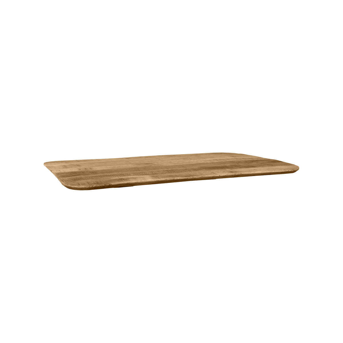 Het Steigerhouthuis LABEL51 Eetkamertafel Tafelblad Sloppy Edge - Naturel - Mangohout - 120 cm Sloppy