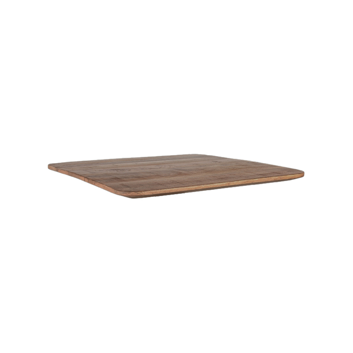 Het Steigerhouthuis LABEL51 Eetkamertafel Tafelblad Sloppy Edge - Nature - Mangohout - 70 cm Sloppy