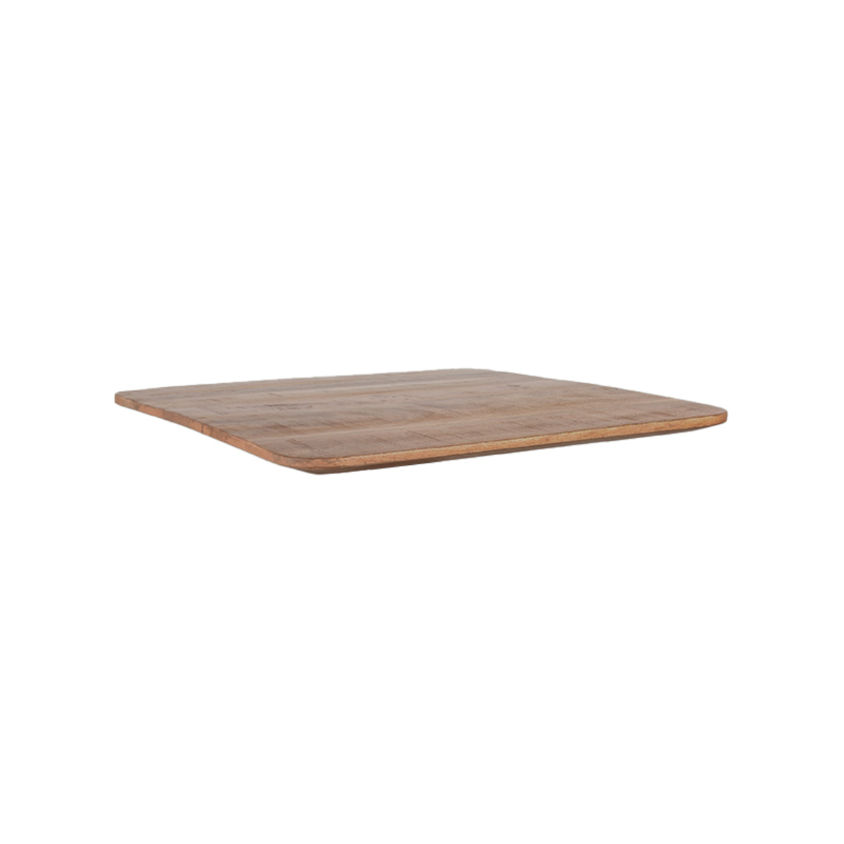 Het Steigerhouthuis LABEL51 Eetkamertafel Tafelblad Sloppy Edge - Naturel - Mangohout - 70 cm Sloppy