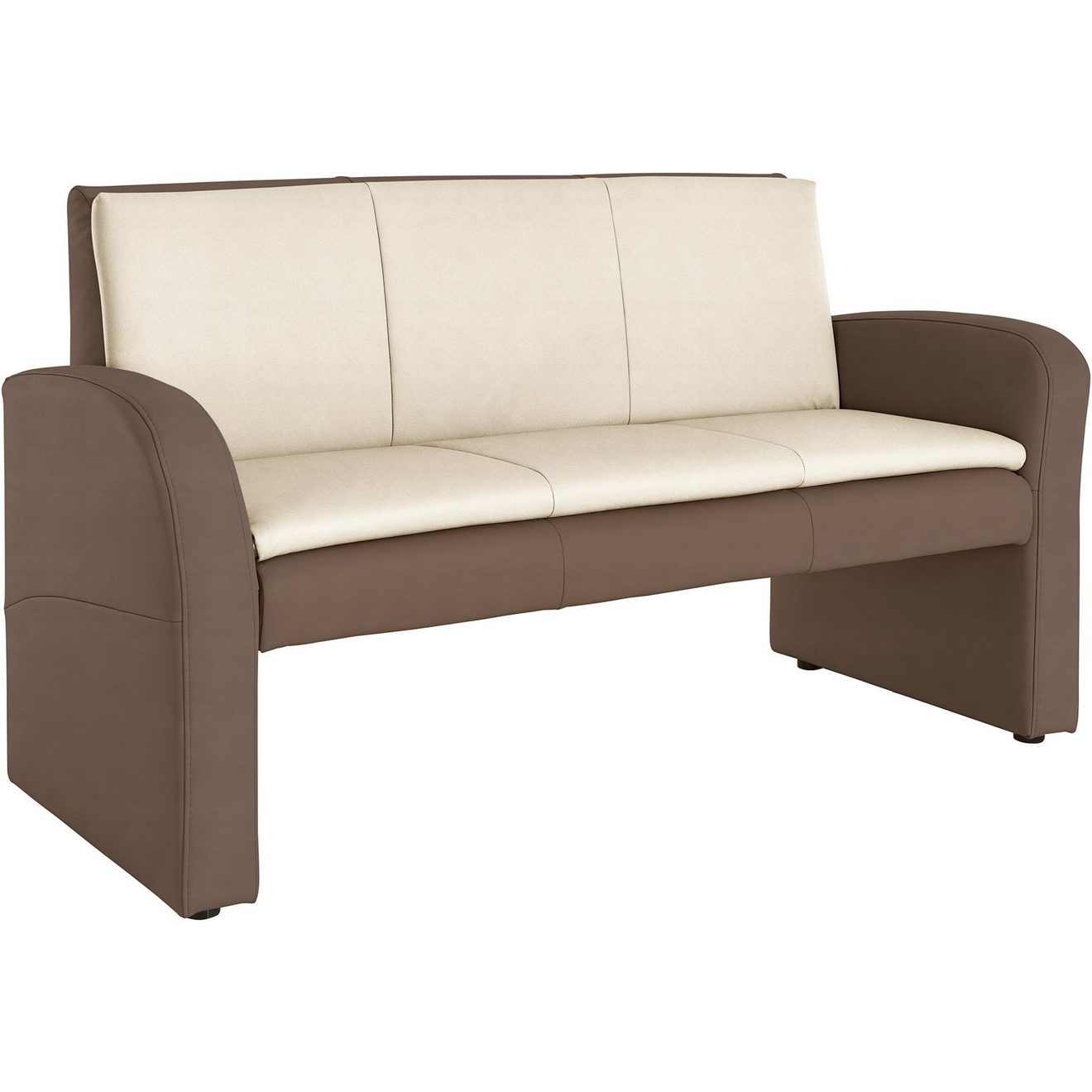 Exxpo - sofa fashion Bank Cortado, elegant en tijdloos, comfortabel hoge bodemvrijheid, mooie detailverwerking, optioneel leren bekleding