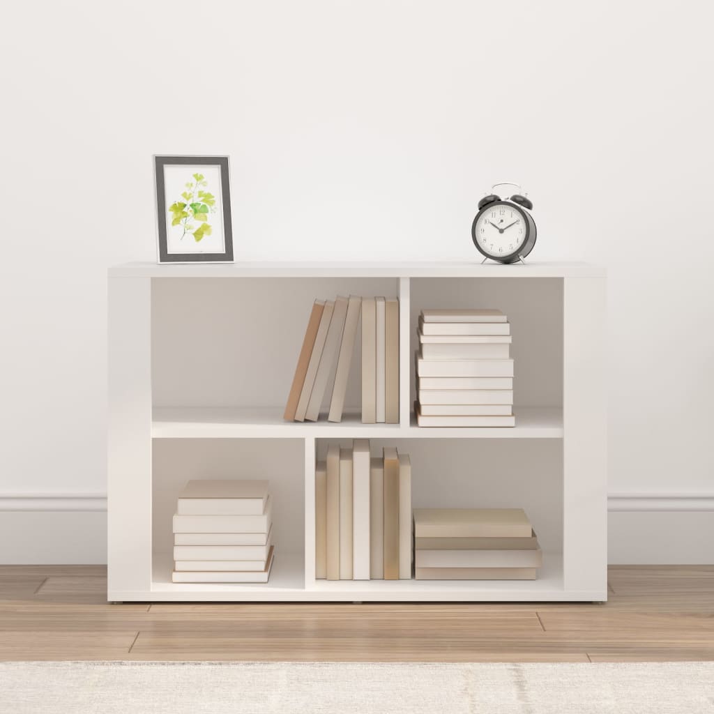 vidaXL Dressoir 80x30x54 cm bewerkt hout wit