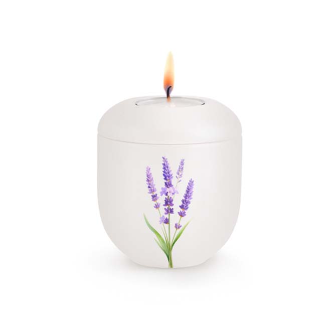 Urnwebshop Florique Waxinelicht Urntje Lavendel (0.3 liter)