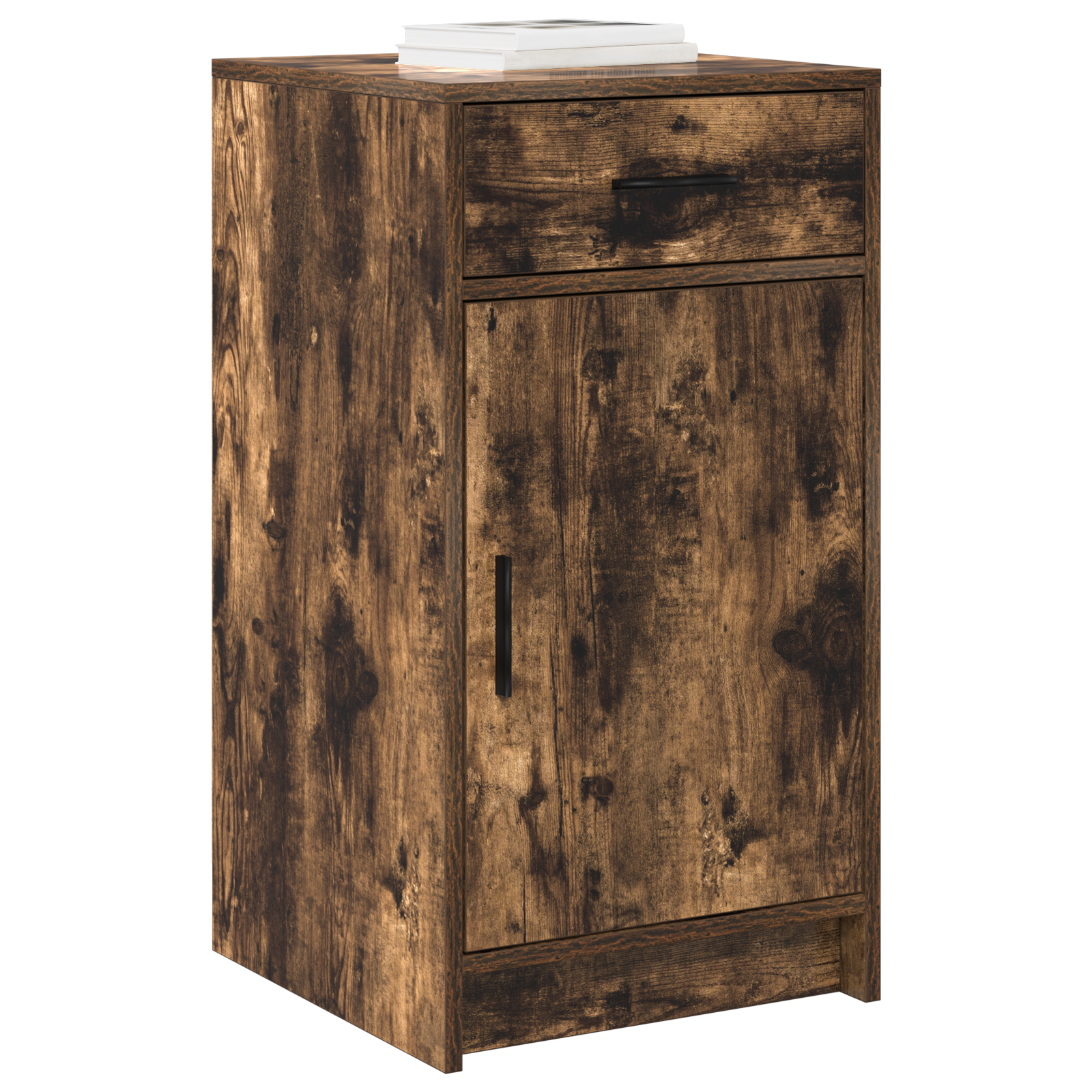 vidaXL Dressoir in gerookt eiken 40x41x75 cm van geengineerd hout