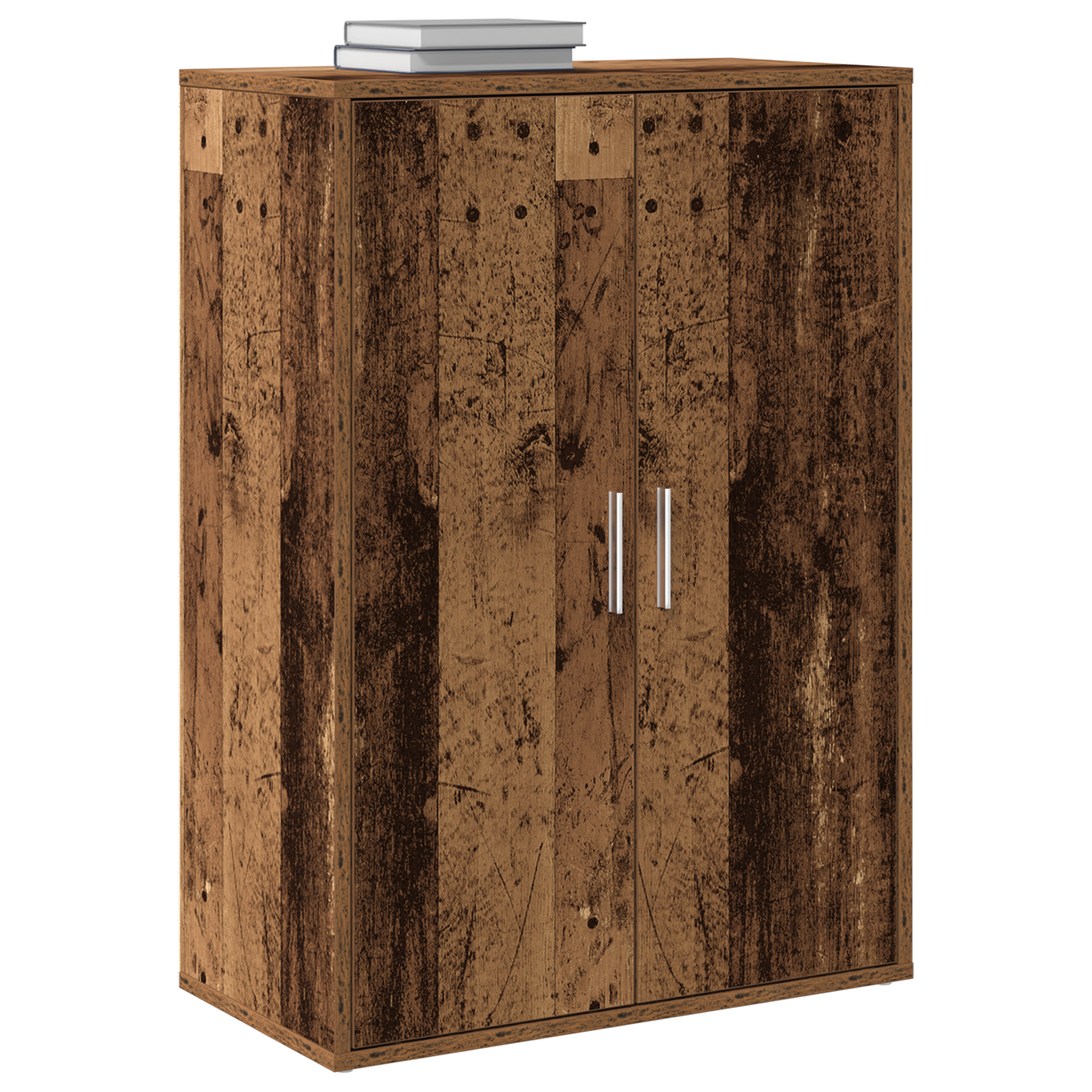 vidaXL Dressoir 60x31x84 cm bewerkt hout oud houtkleurig