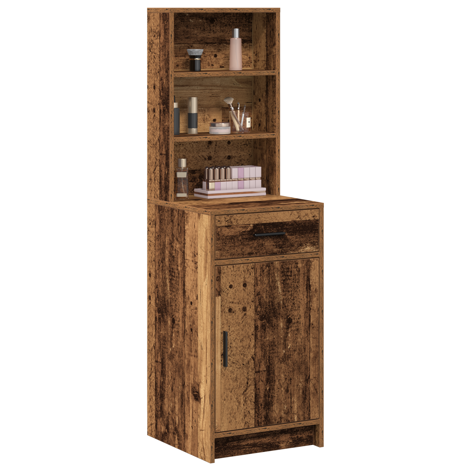 vidaXL Hoge Kast Oud Hout 40x41x135 cm