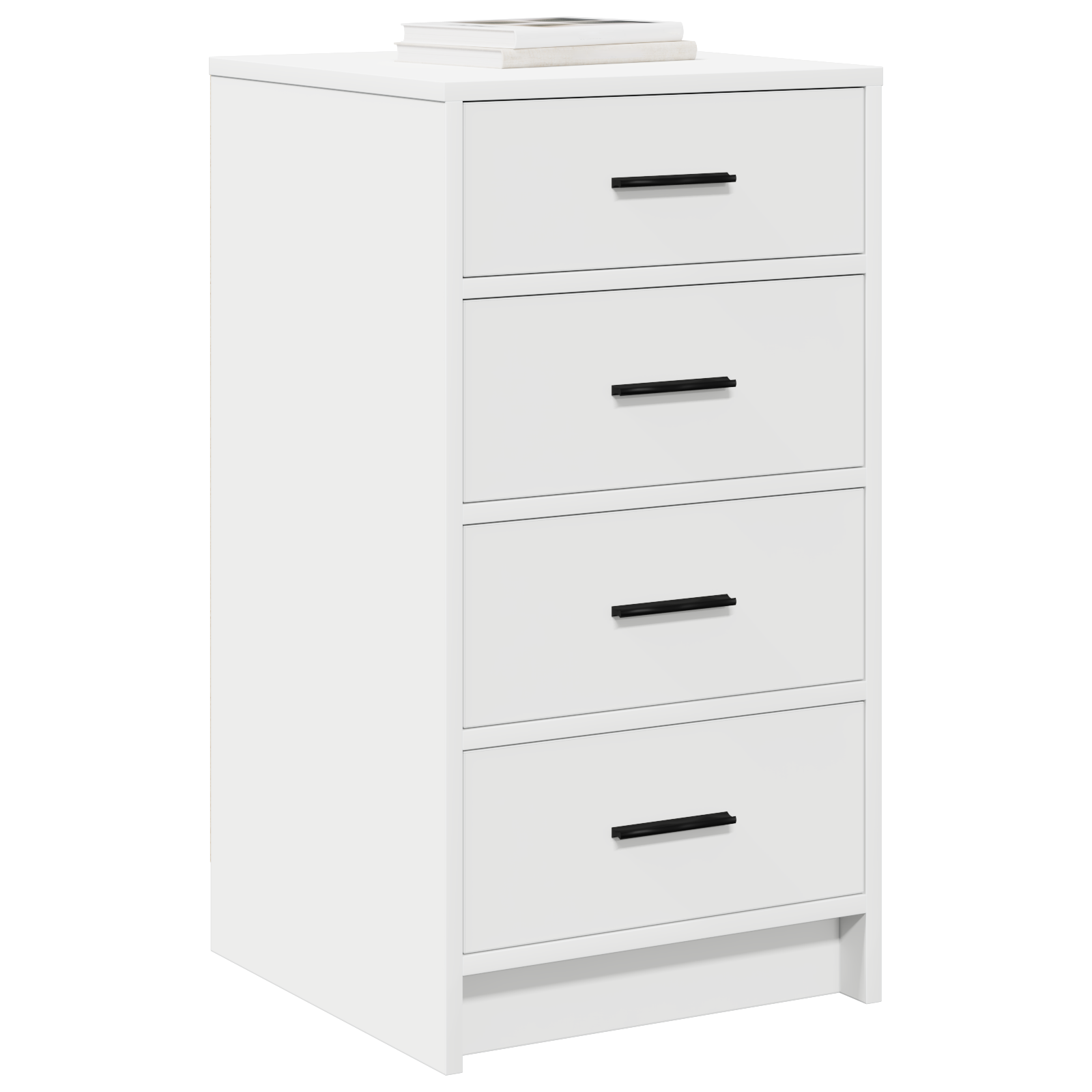 vidaXL Dressoir Wit 40x41x75 cm Gelaagd Hout