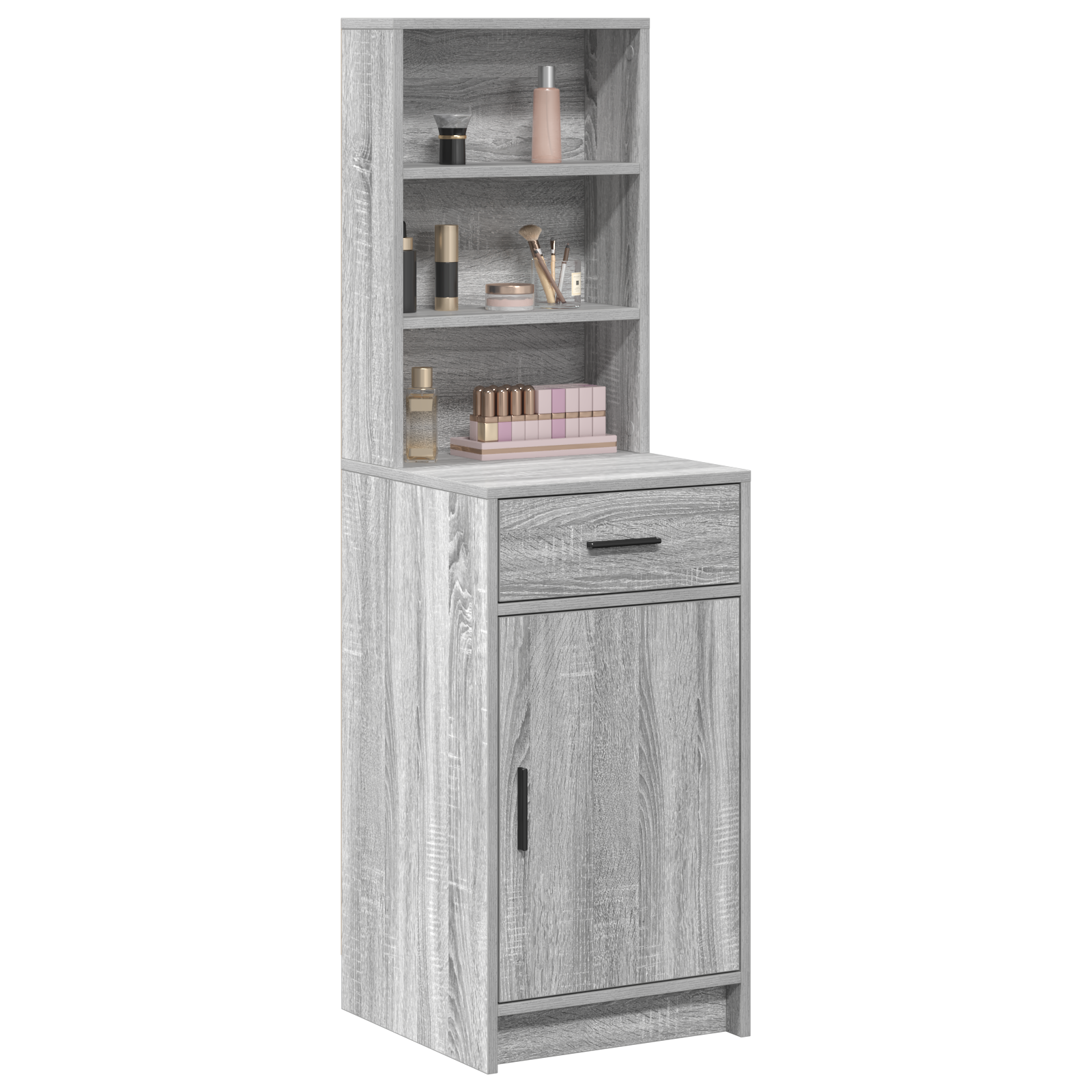 vidaXL Hoge Kast Grijs Sonoma 40x41x135 cm Hout
