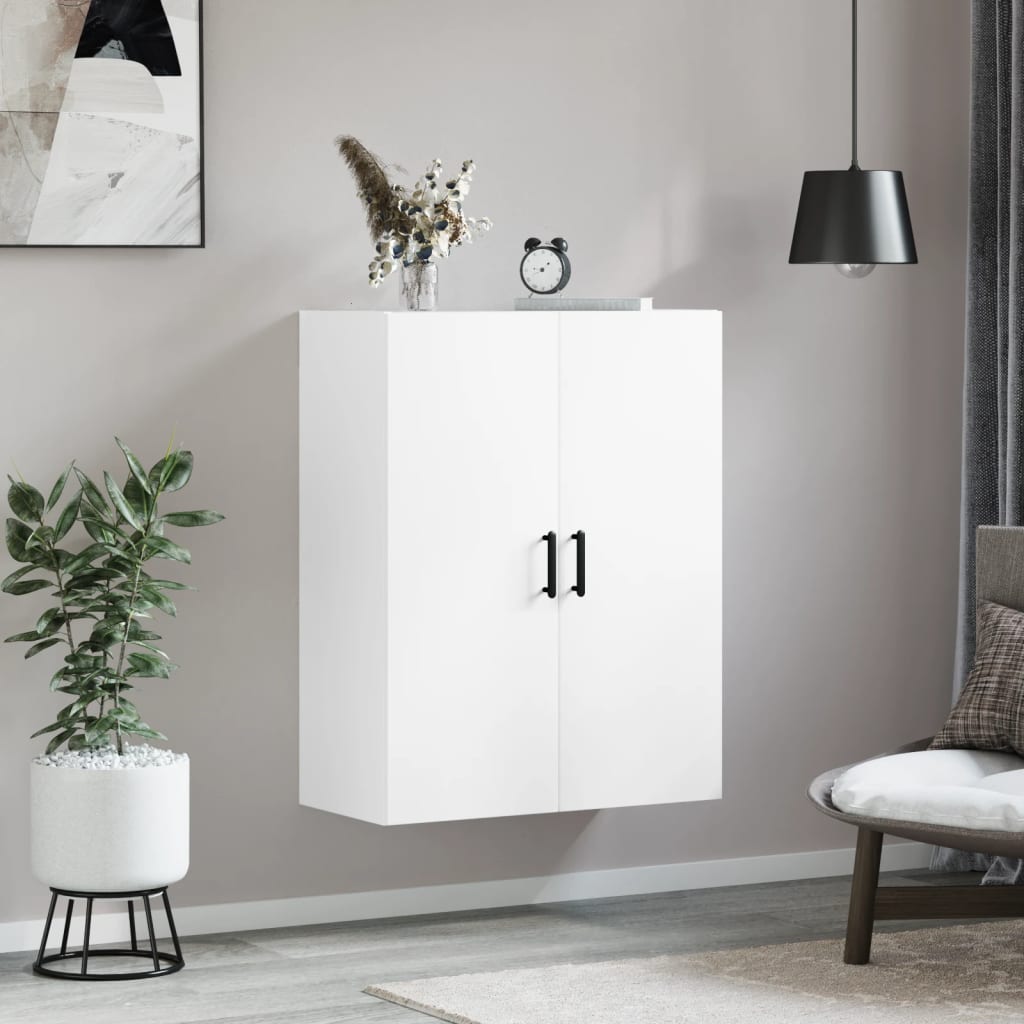 vidaXL Hangkast 69,5x34x90 cm wit