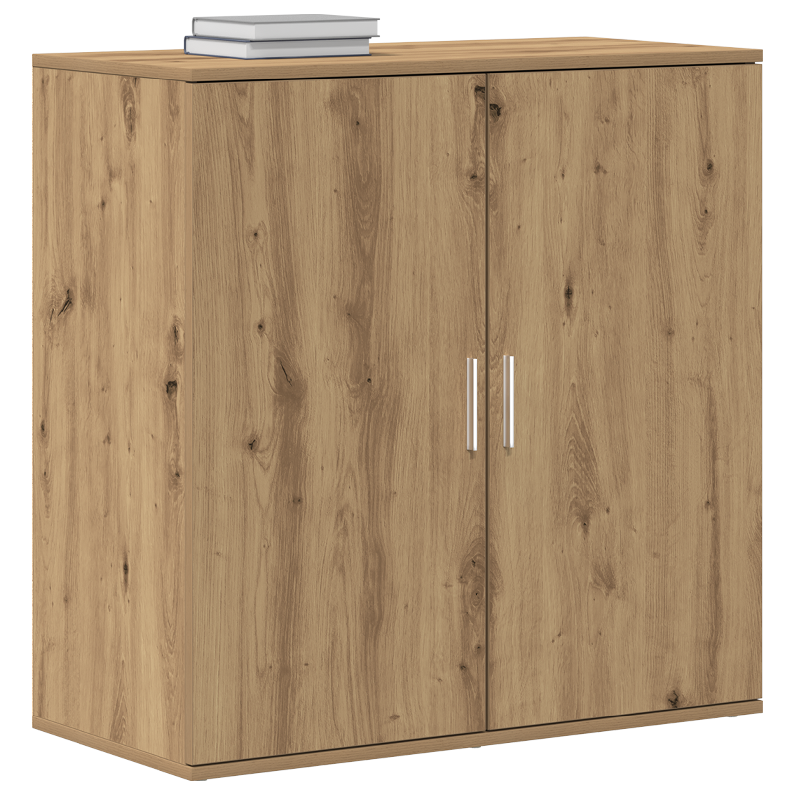 vidaXL Dressoir 79x38x80 cm bewerkt hout artisanaal eiken