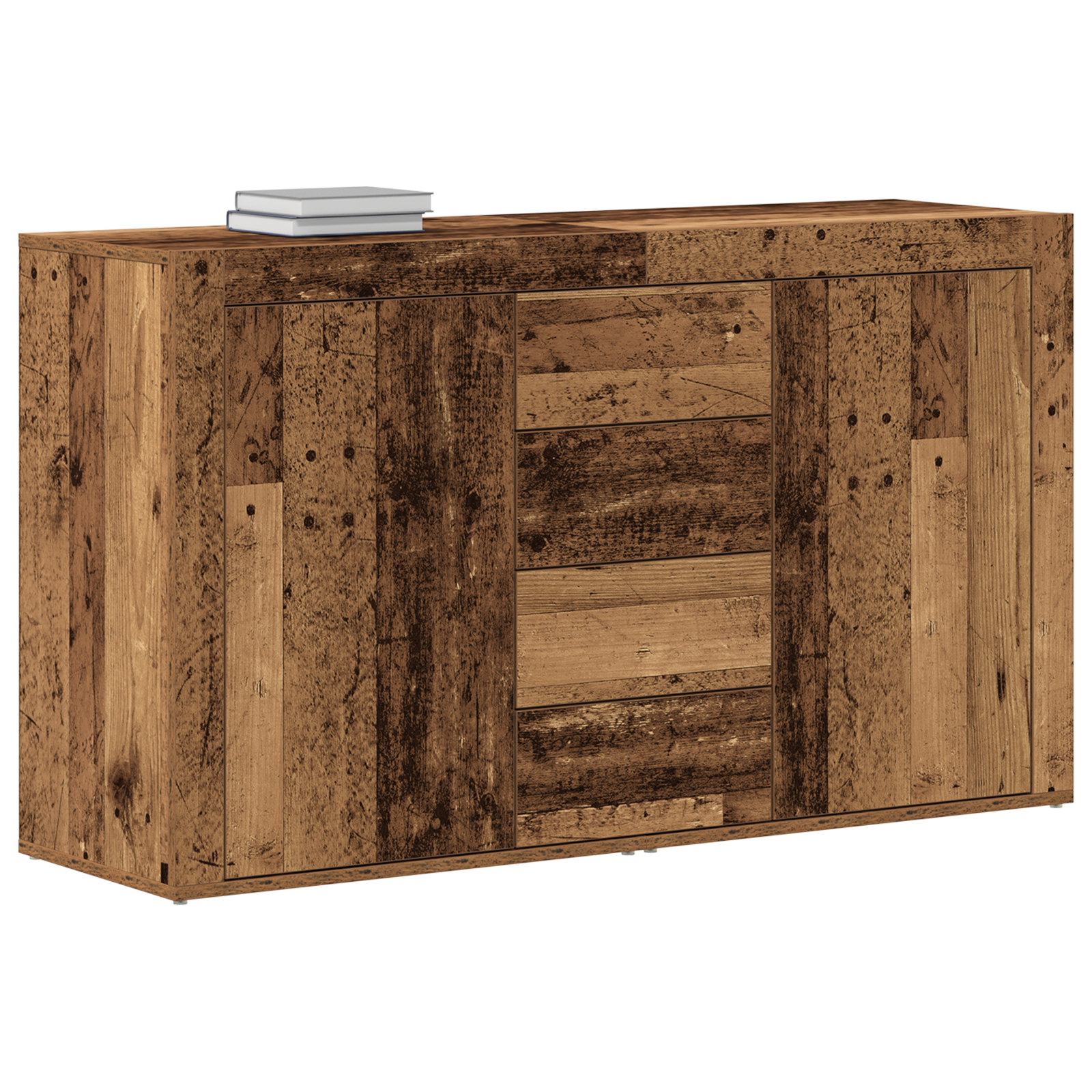 vidaXL Dressoir Oud Hout 120x36x69 cm Gelaagd Hout