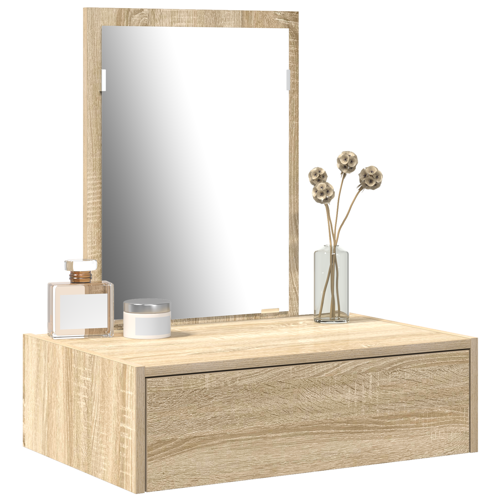 vidaXL Wandgemonteerd Dressoir Sonoma Eik 60x40x70 cm