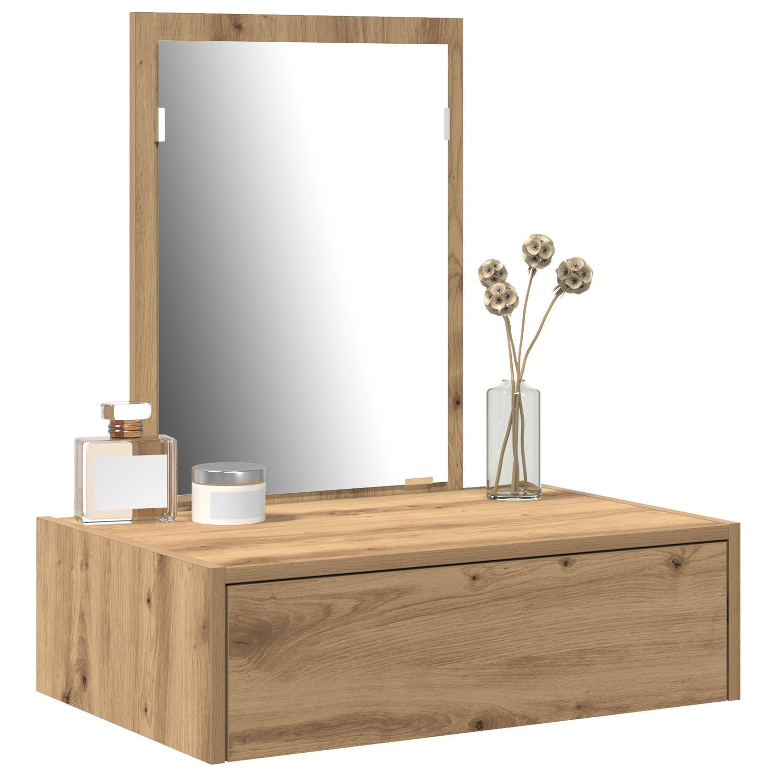 vidaXL Wandgemonteerd Dressoir Artisan Eiken 60x40x70 cm
