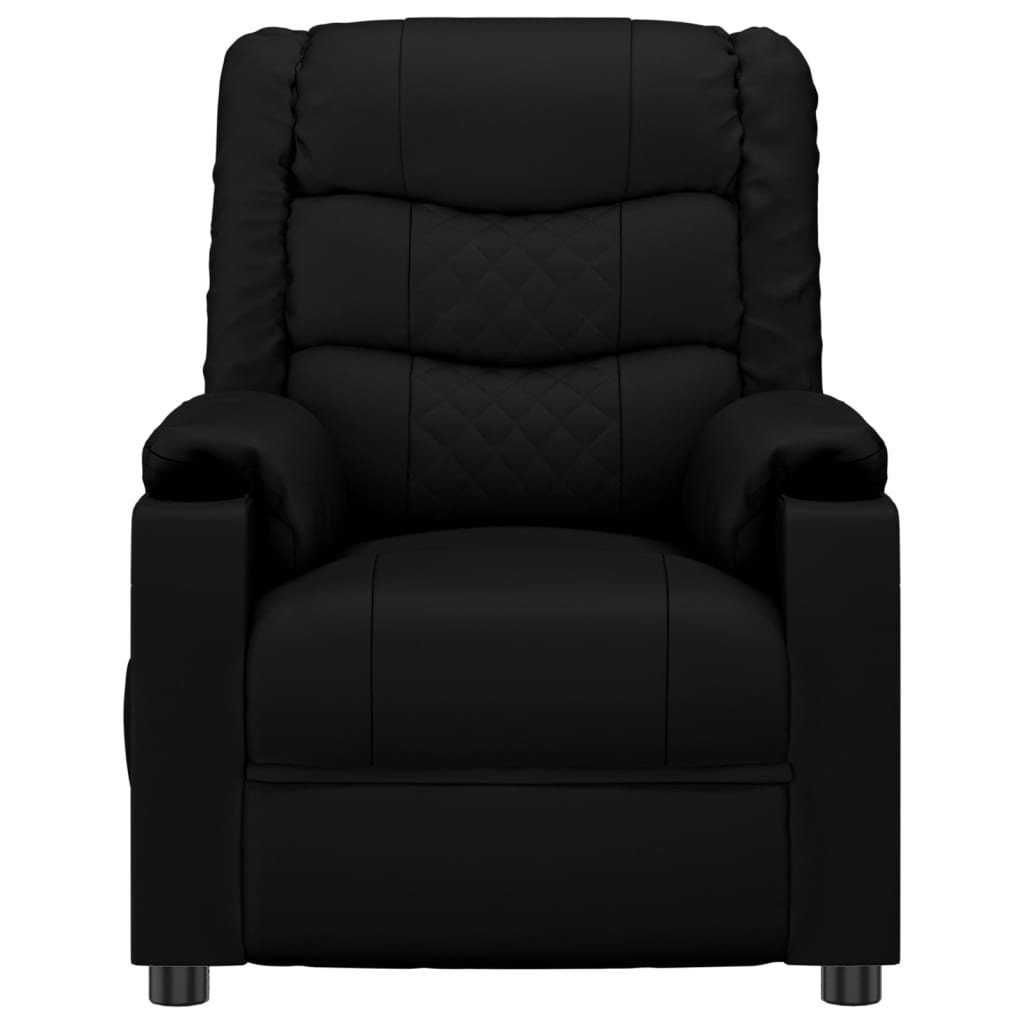 vidaXL Massagestoel kunstleer zwart