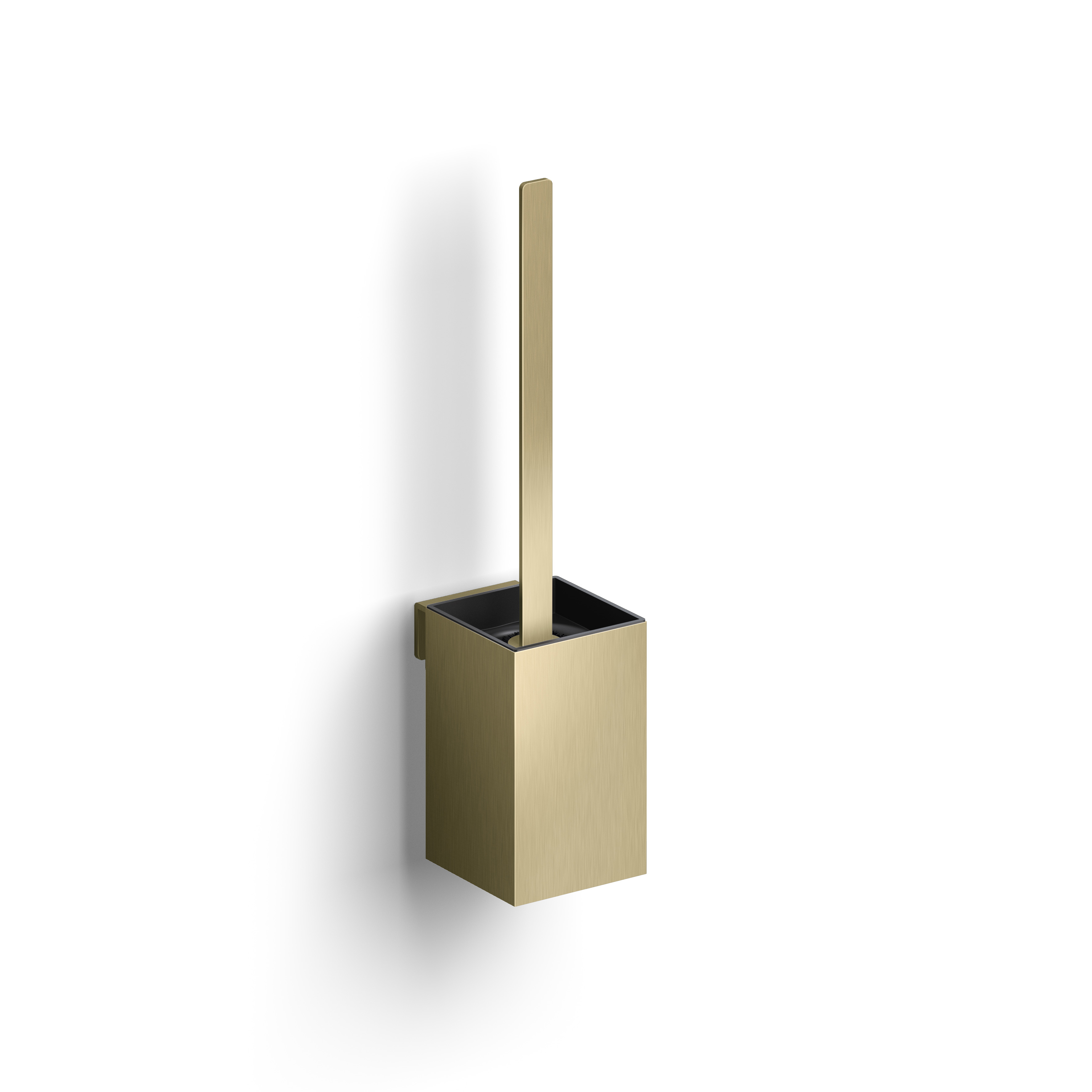 Clou Fold toiletborstelgarnituur, wandmontage, goud geb. PVD