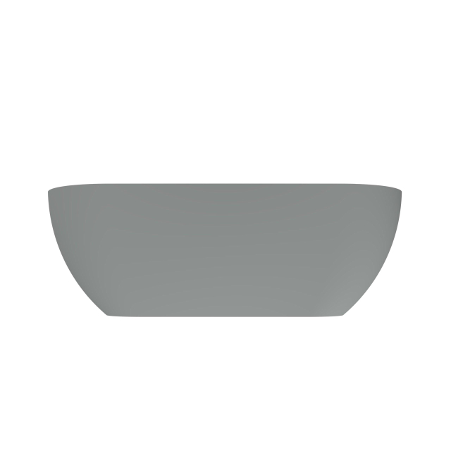 Arcqua Havana Halfvrijstaand Bad - 170x80cm - mat grijs BAD457544