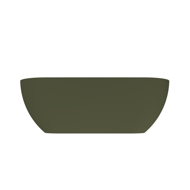 Arcqua Havana Halfvrijstaand Bad - 170x80cm - mat groen BAD399925