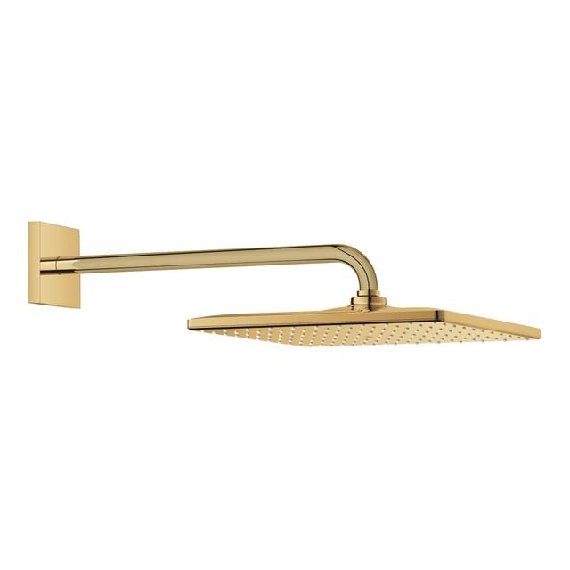 Grohe Rainshower Mono 310 Cube Hoofddouche - 31cm - 1 straalsoort - wandarm 42.2cm - cool sunrise 26564gl0