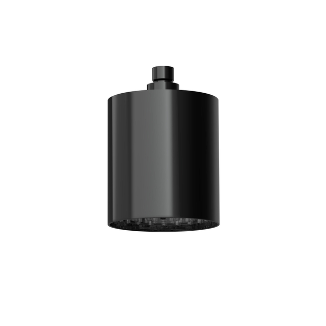 Hotbath COBBER Beam velvet hoofddouche met plafondbevestiging Gepolijst zwart PVD CB472PBP