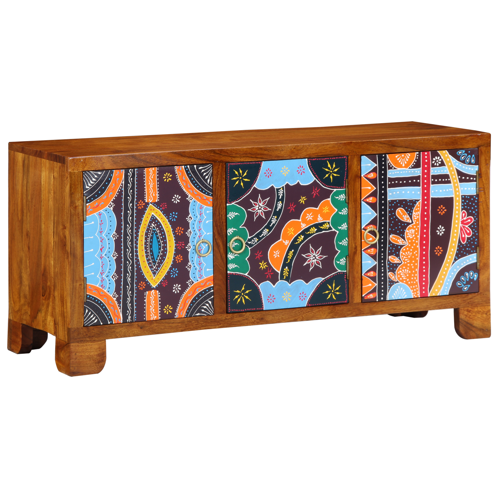 vidaXL Halbankje 100x35x45 cm massief acaciahout