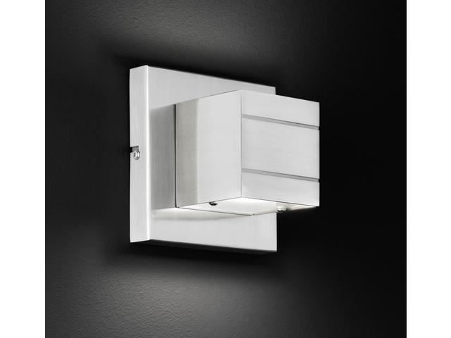 Wofi Monza 1L muurlamp (1x G9), afmeting 11x15x15cm (lxbxh)