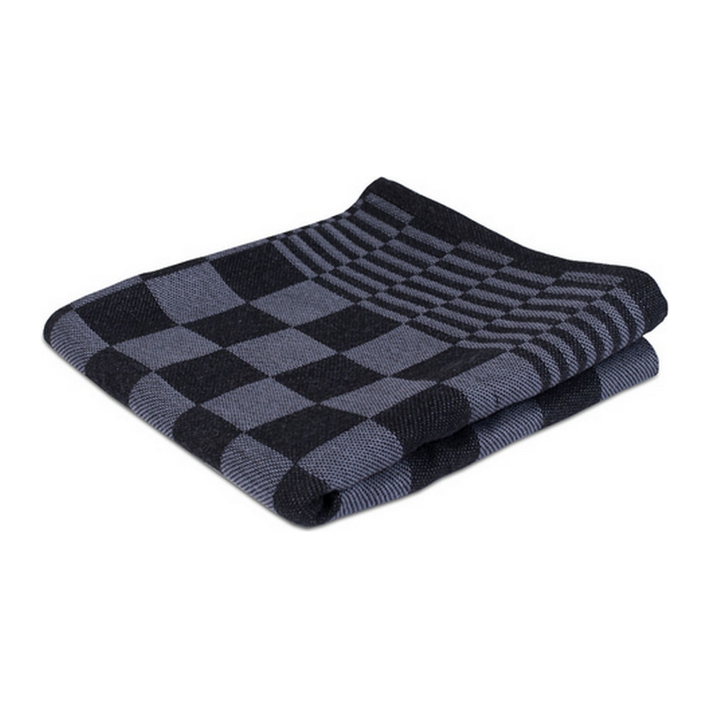 Wecoline Weco | Theedoek Geblokt Zwart 70 x 70 cm | 6 stuks