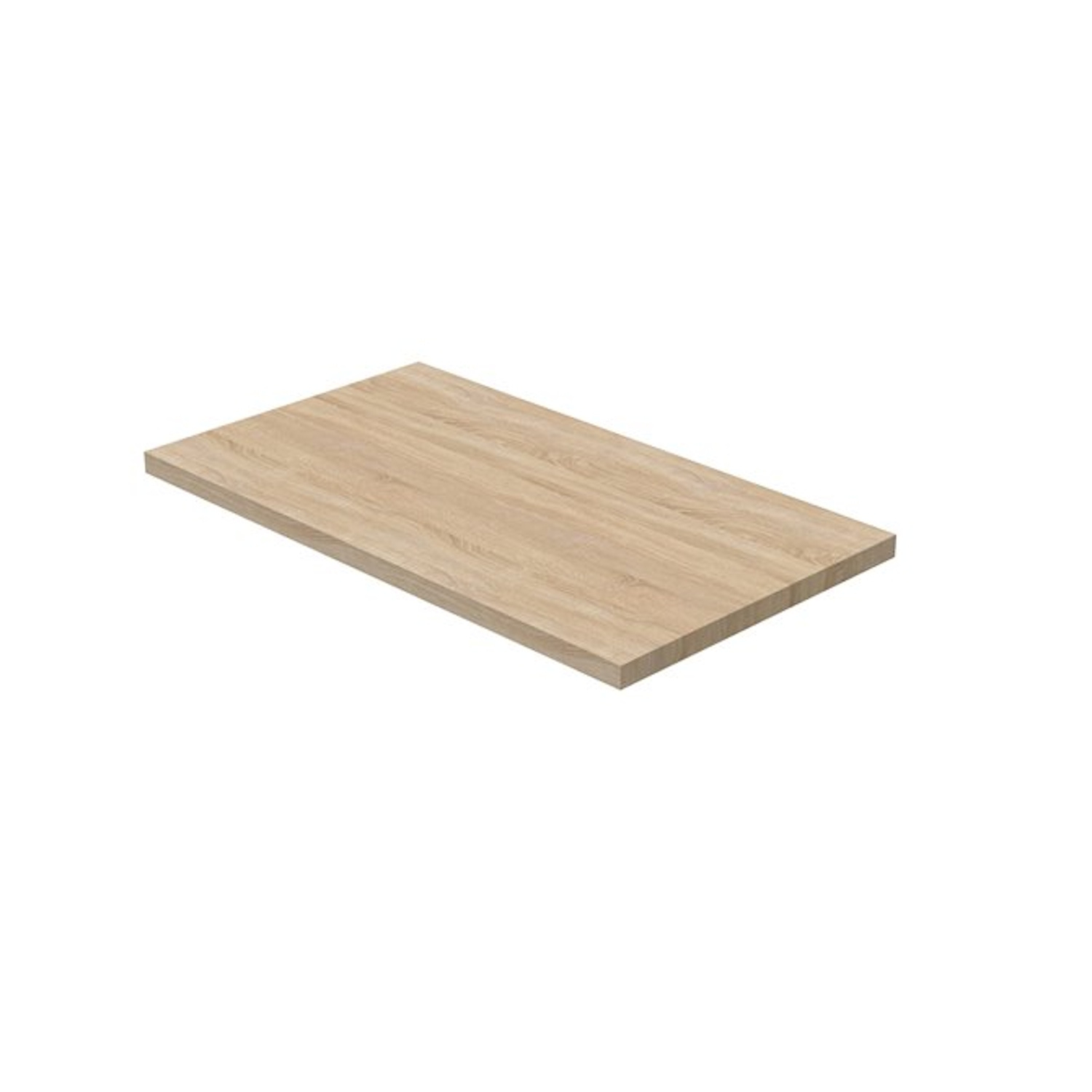 Tiger Wasblad  S-line Zonder Uitsparingen 80 cm Licht Eik