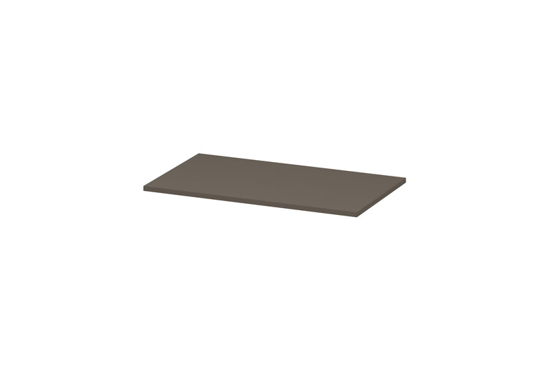 INK Afdekplaat  t.b.v. onderkast gelakt 80 cm x 45 cm x 2 cm Mat taupe 1240205