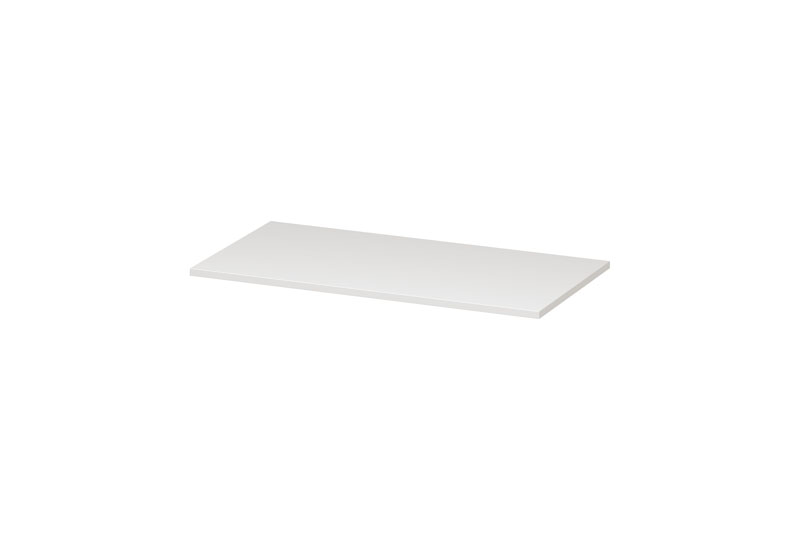 INK Afdekplaat  t.b.v. onderkast gelakt 90 cm x 45 cm x 2 cm Mat wit 1240250