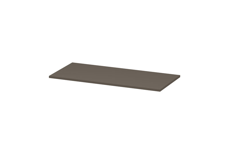 INK Afdekplaat  t.b.v. onderkast gelakt 100 cm x 45 cm x 2 cm Mat taupe 1240265
