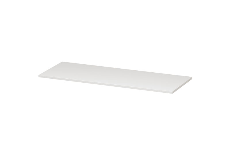 INK Afdekplaat  t.b.v. onderkast gelakt 120 cm x 45 cm x 2 cm Hoogglans wit 1240272
