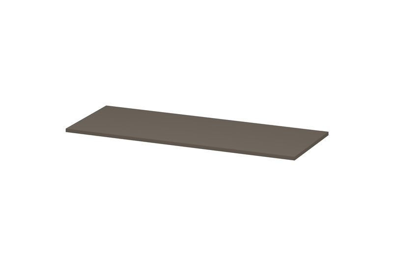INK Afdekplaat  t.b.v. onderkast gelakt 120 cm x 45 cm x 2 cm Mat taupe 1240275