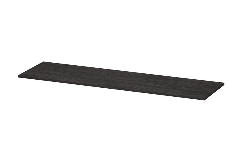 INK Afdekplaat  t.b.v. onderkast hout decor 160 cm x 45 cm x 2 cm Houtskool eiken 1257278