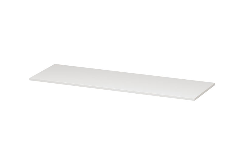 INK Afdekplaat  t.b.v. onderkast gelakt 140 cm x 45 cm x 2 cm Hoogglans wit 1240282