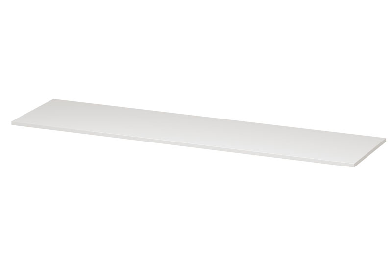 INK Afdekplaat  t.b.v. onderkast gelakt 180 cm x 45 cm x 2 cm Hoogglans wit 1240222