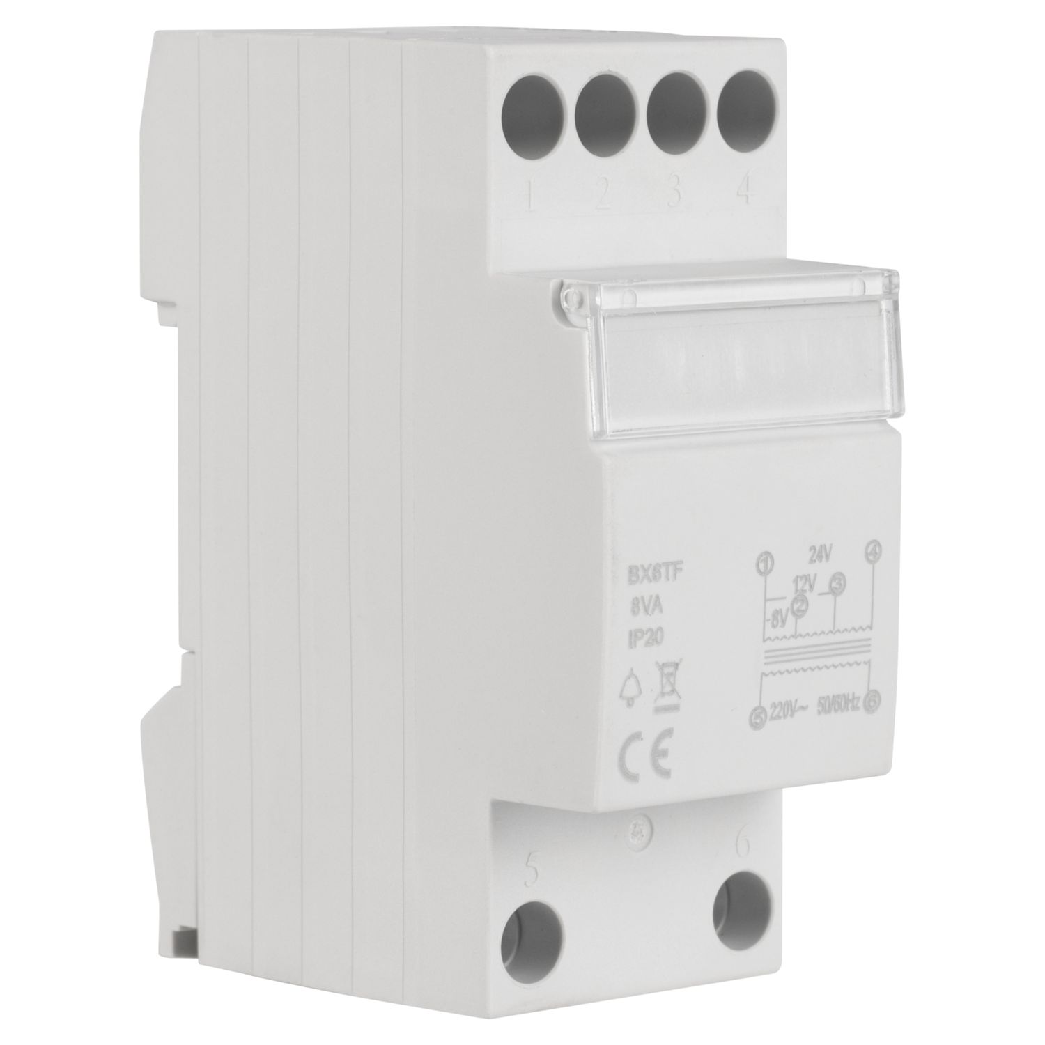 Praxis Transformator 9/12/24v 500ma Wit