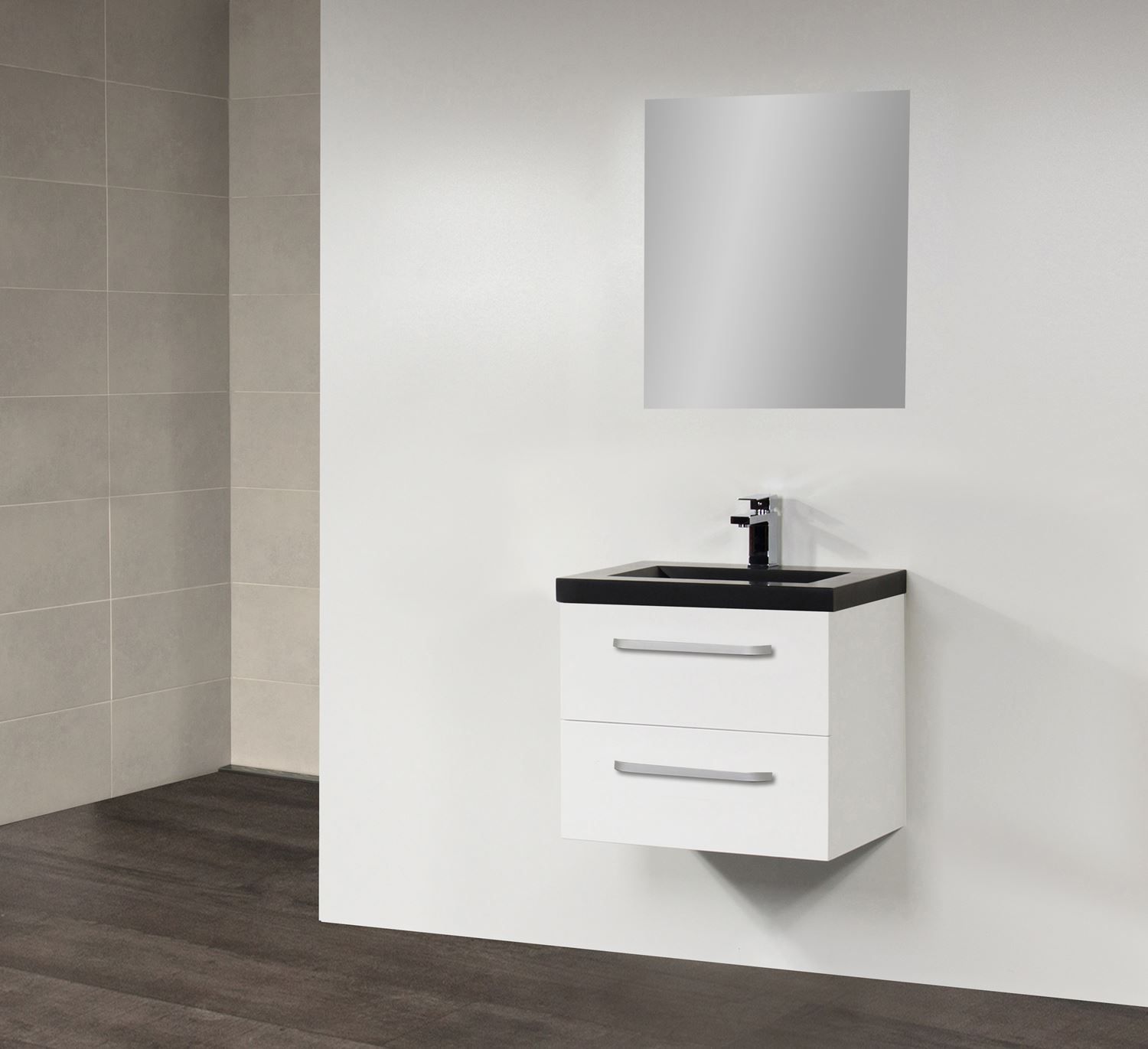Sanitop Badkamermeubel Exclusive CoreStone 60 cm Wit