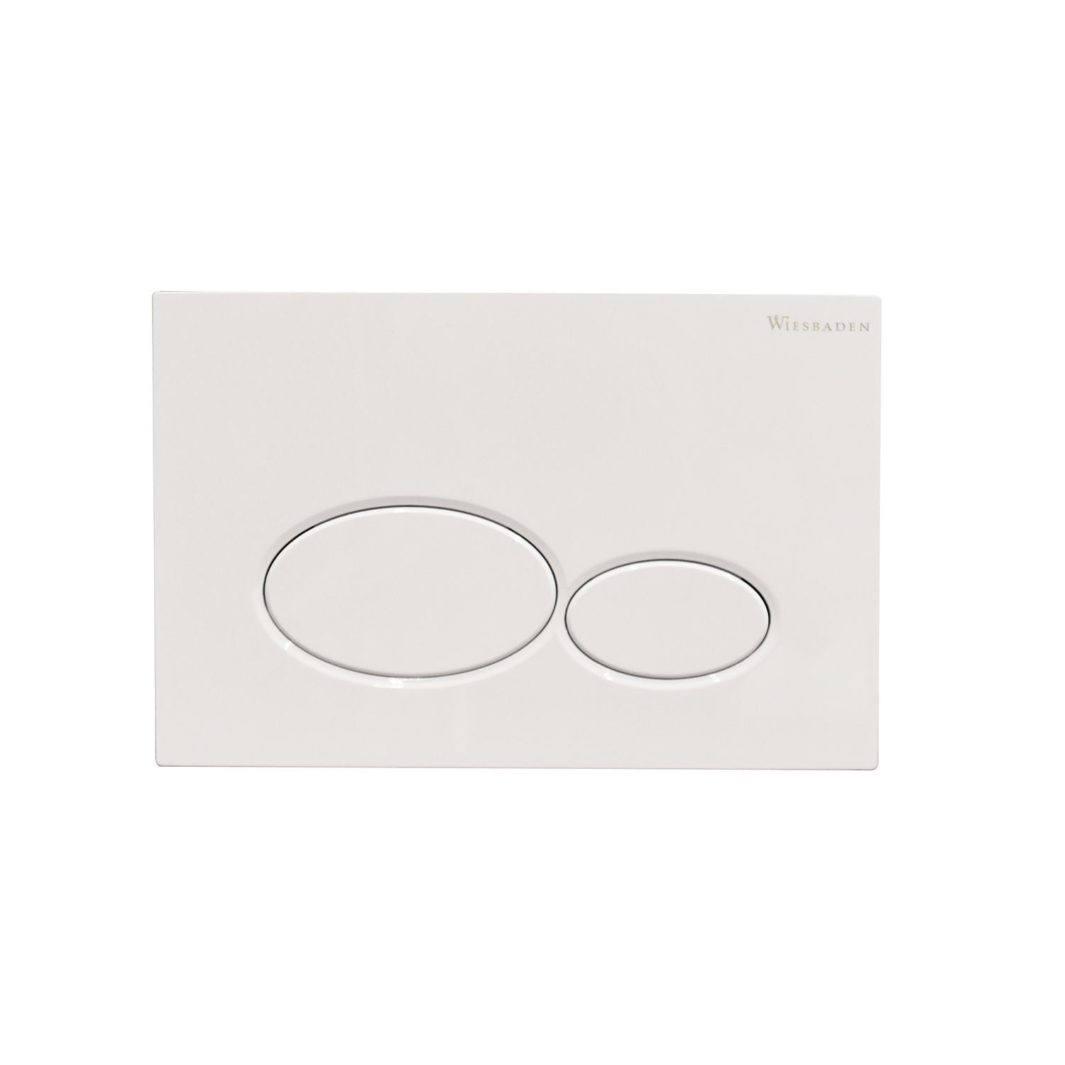 Boss & Wessing Bedieningsplaat voor Geberit UP320 BWS Mat Wit