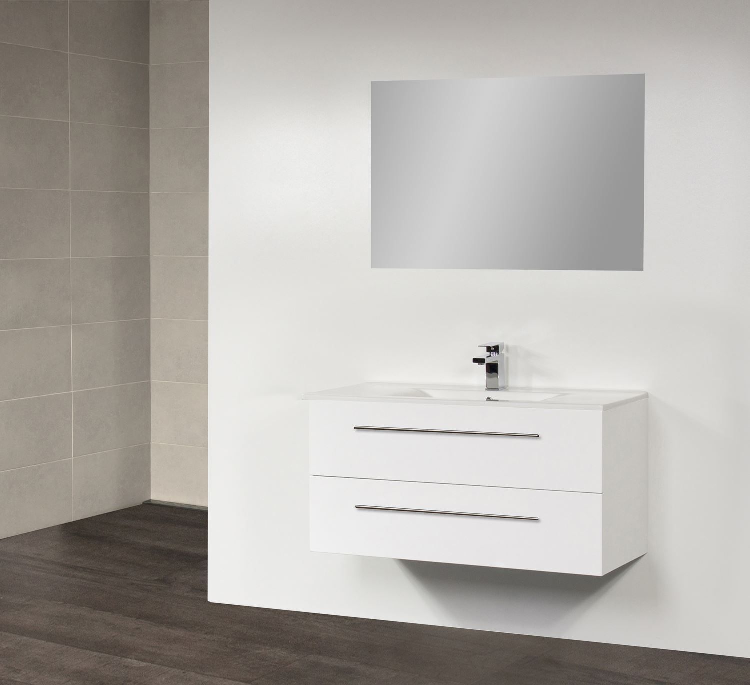 Sanitop Badkamermeubel Exclusive Empoli 100cm Wit