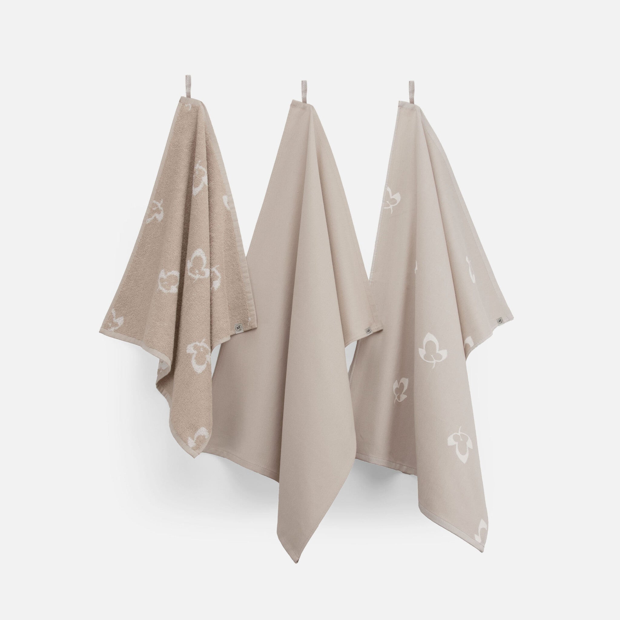 Walra Keukenset Glossy Grapevine Zand 2x 50x70 + 1x 50x50