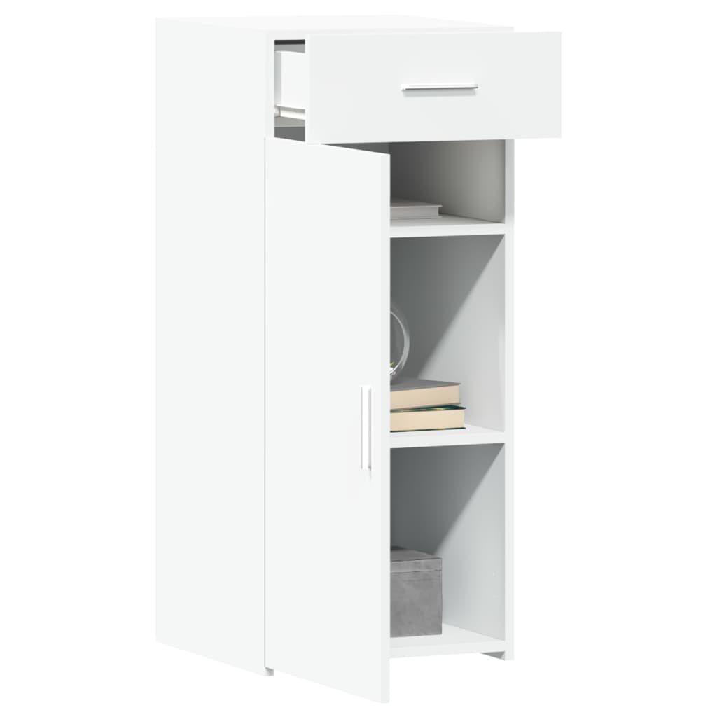 vidaXL Dressoir 40x42,5x93 cm bewerkt hout wit