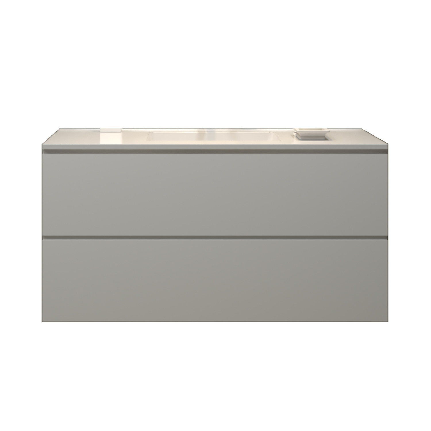 Gliss Design Badkamermeubelset Gliss Hermes 90 cm Hoogglans Wit