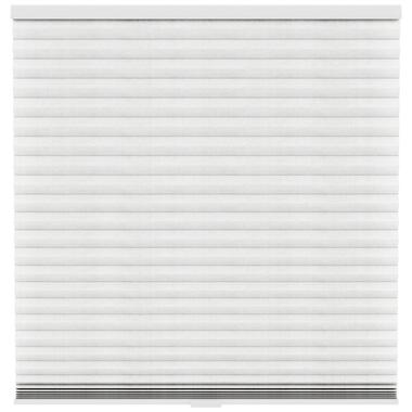 Fenstr plisségordijn Sidney dubbel 45mm transparant - off-white (10718)