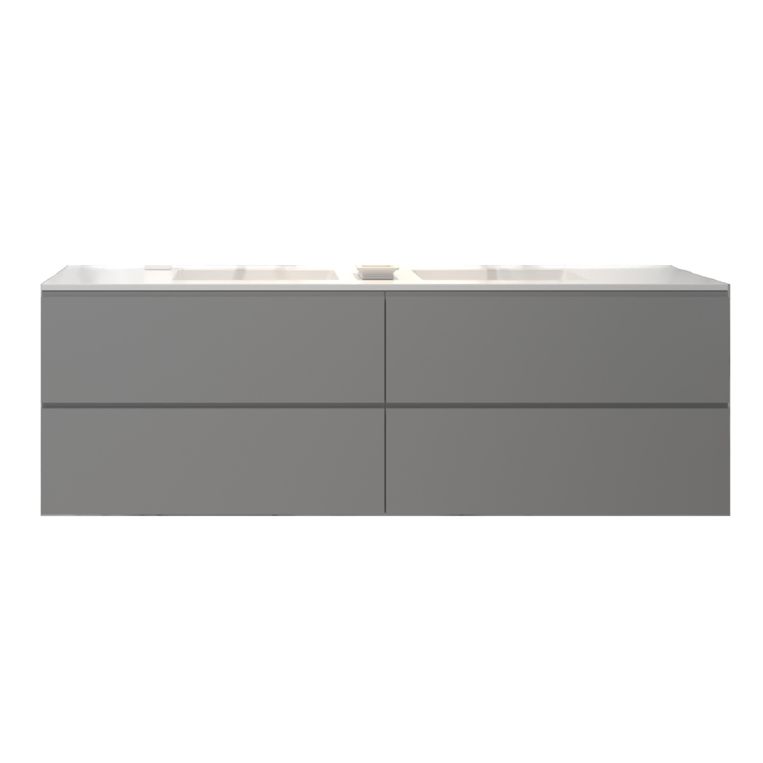 Gliss Design Badkamermeubelset Gliss Zeus 180 cm Beton Grijs