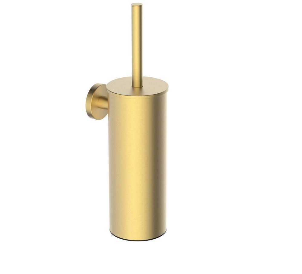 Sanifun WC borstel Wout geborsteld messing.