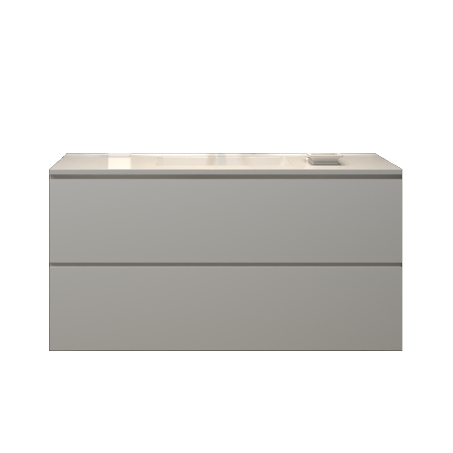 Gliss Design Badkamermeubelset Gliss Hermes 100 cm Mat Wit
