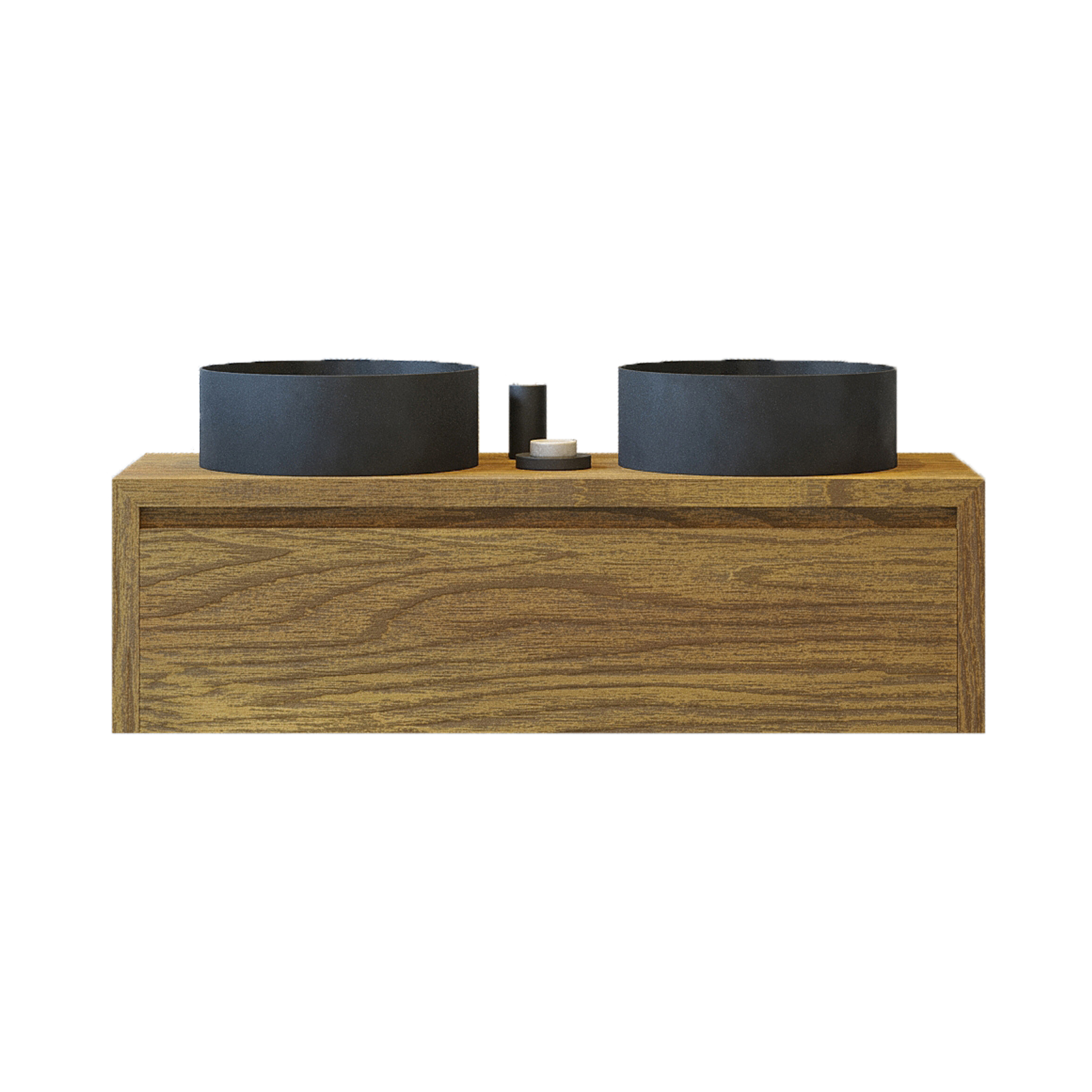 Gliss Design Onderkast Ares 120 cm Castle Brown Met 1 Lade
