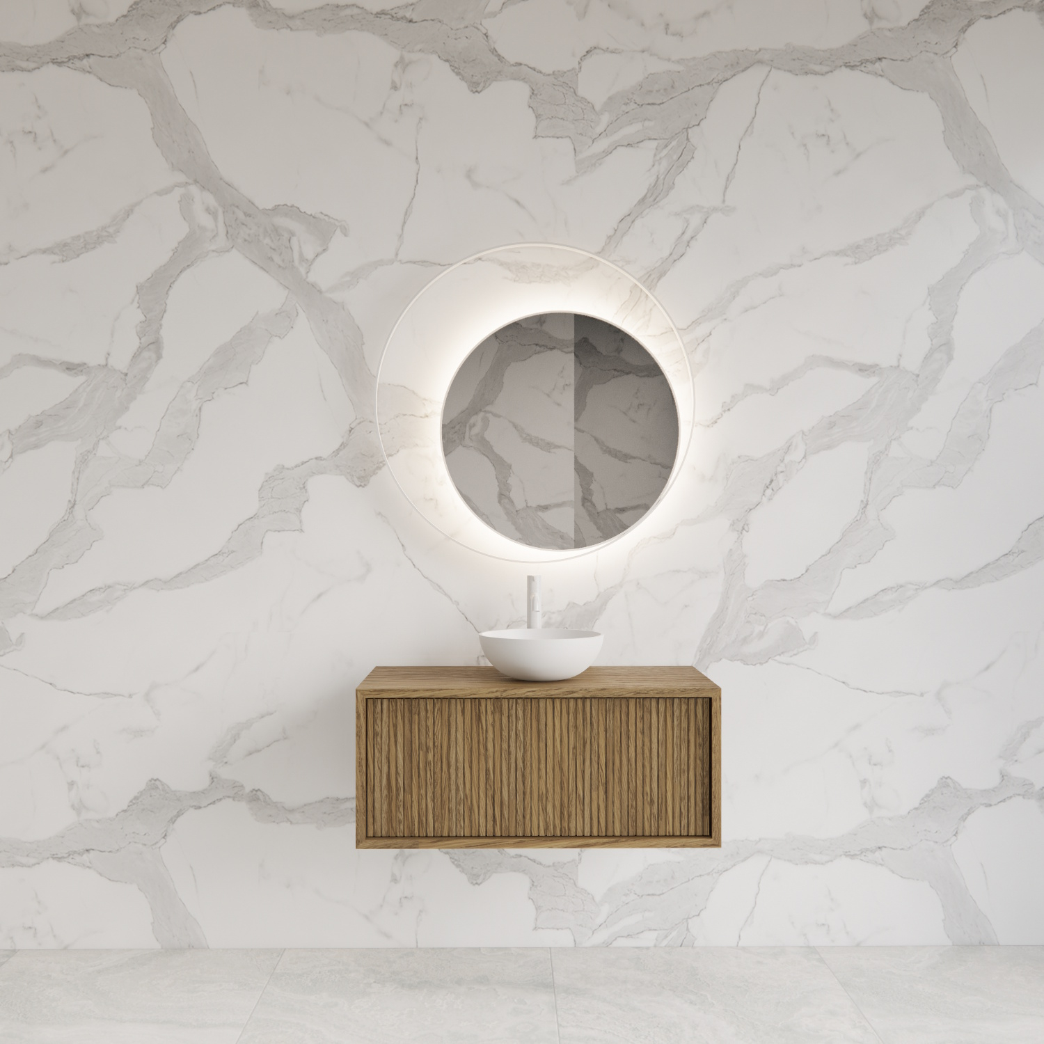 Gliss Design Onderkast  Heronimus 60x45x35 cm Met Topplaat Castle Brown
